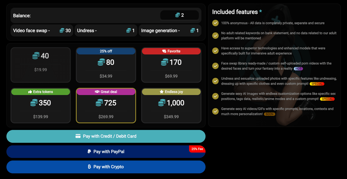 Pricing