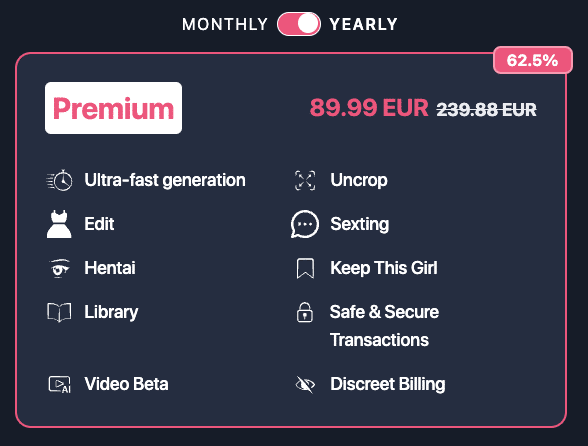 Yearly Billing